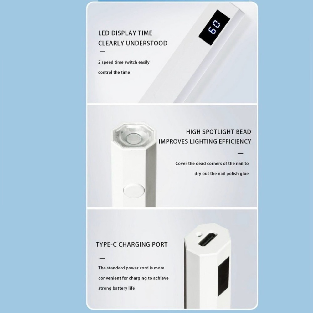 Portable UV Nail Lamp - Picture 5 of 5